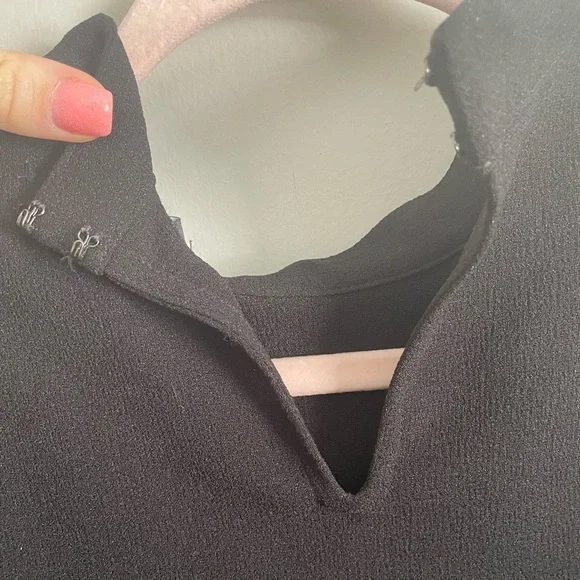 Madewell Mock Neck Blouse - Picture 11 of 11